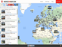 Tablet Screenshot of moviesonmap.com